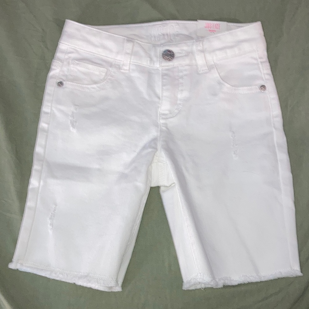 NWT, girls Justice Bermuda shorts